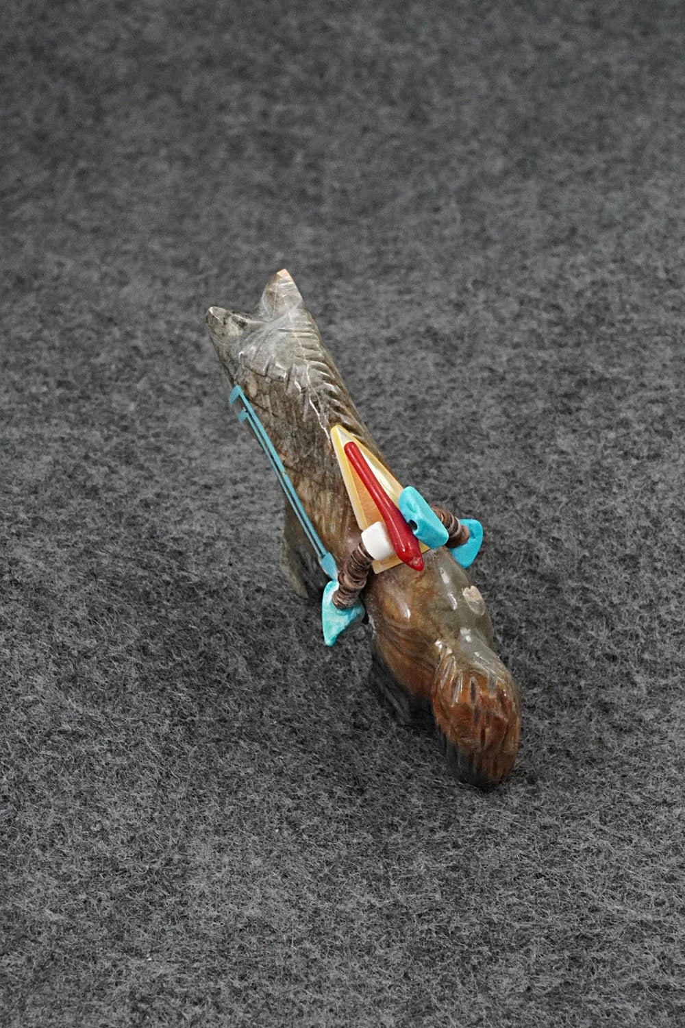 Horse Zuni Fetish Carving - Rodney Laiwakete