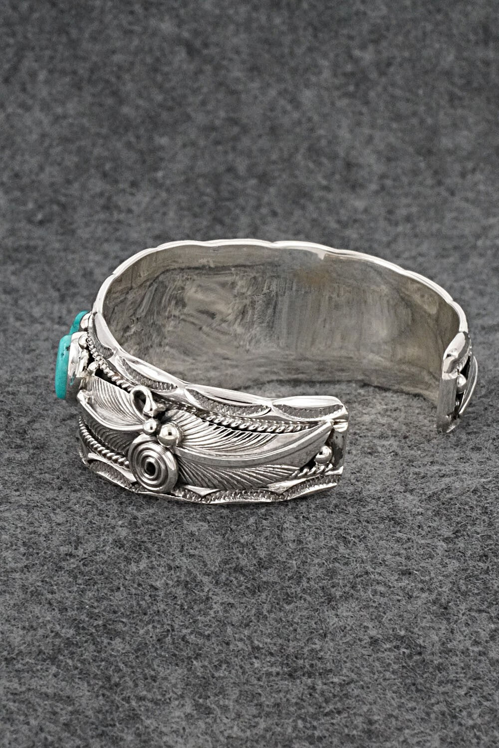Turquoise & Sterling Silver Bracelet - Darrell Morgan