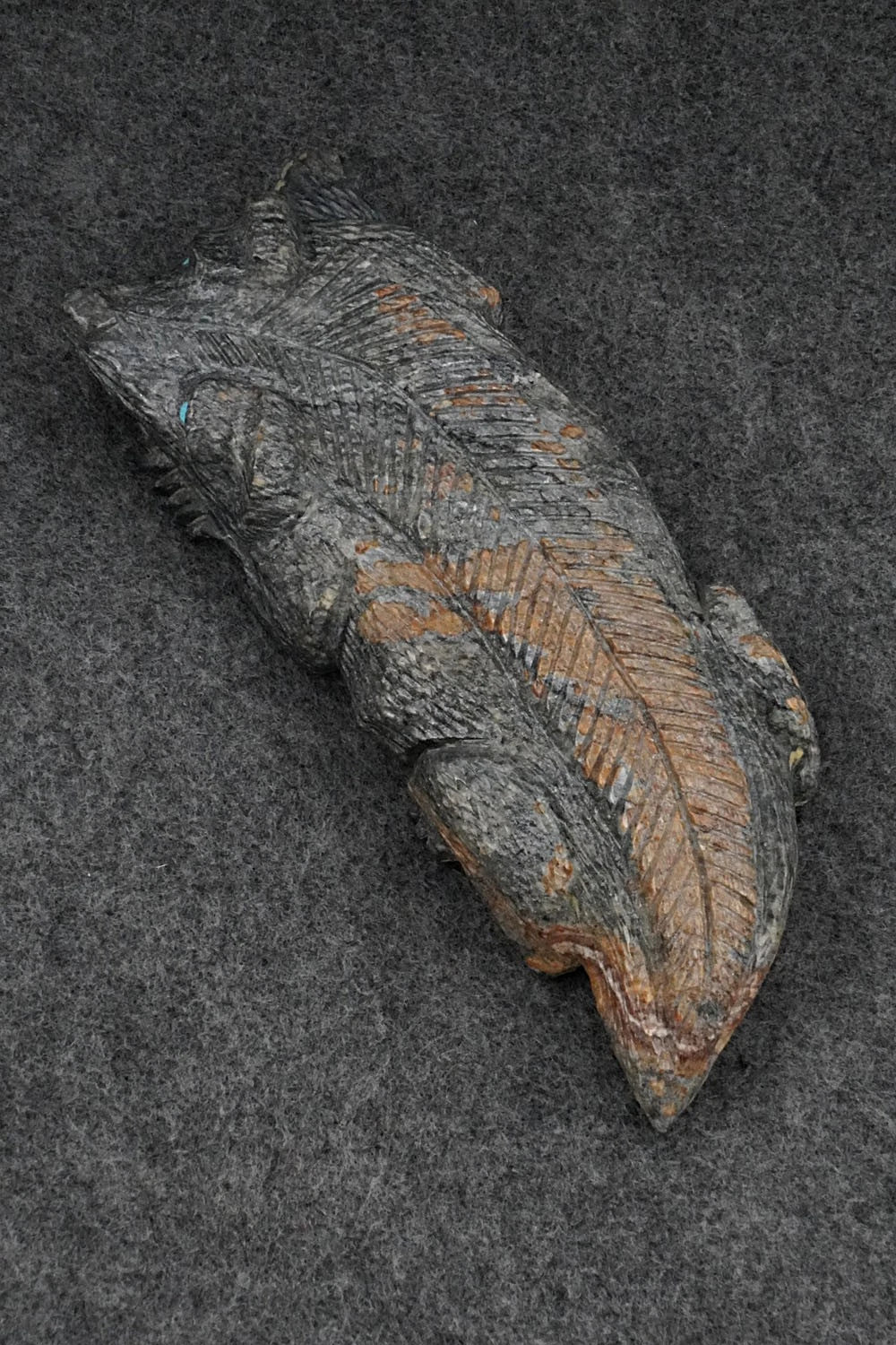 Badger Zuni Fetish Carving - Tony Mackel