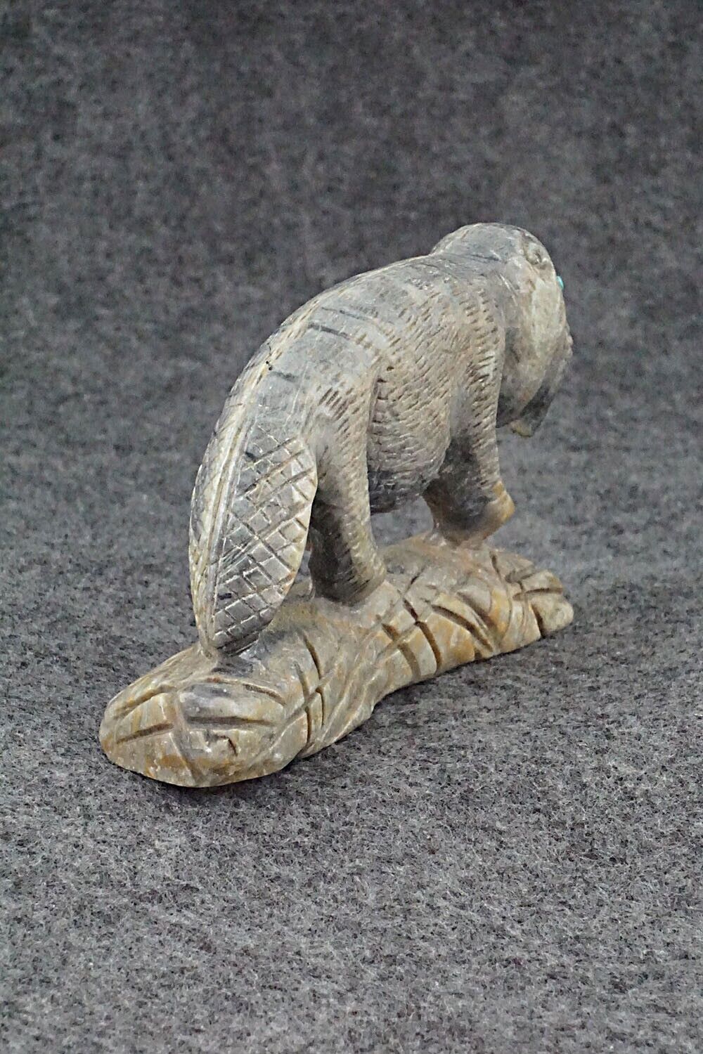 Beaver Zuni Fetish Carving - David Cheama
