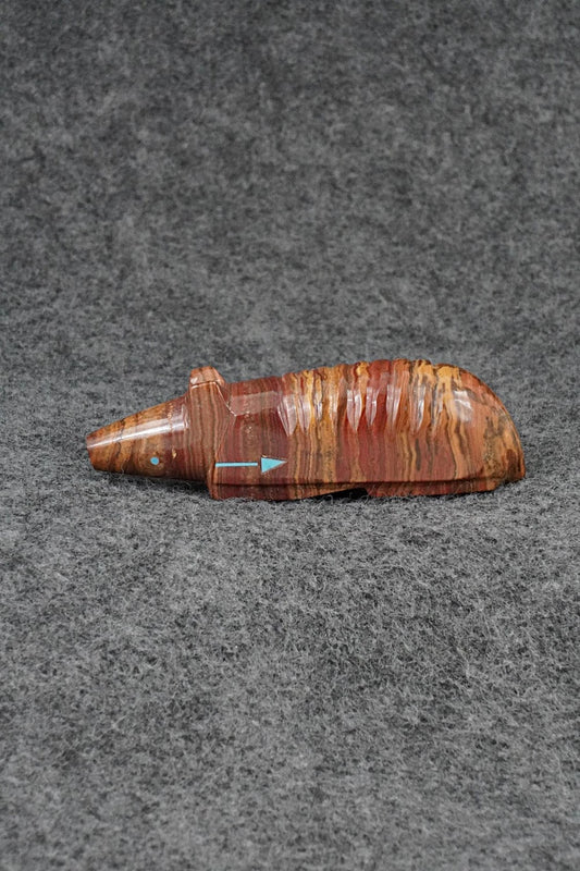Armadillo Zuni Fetish Carving - Clayton Panteah