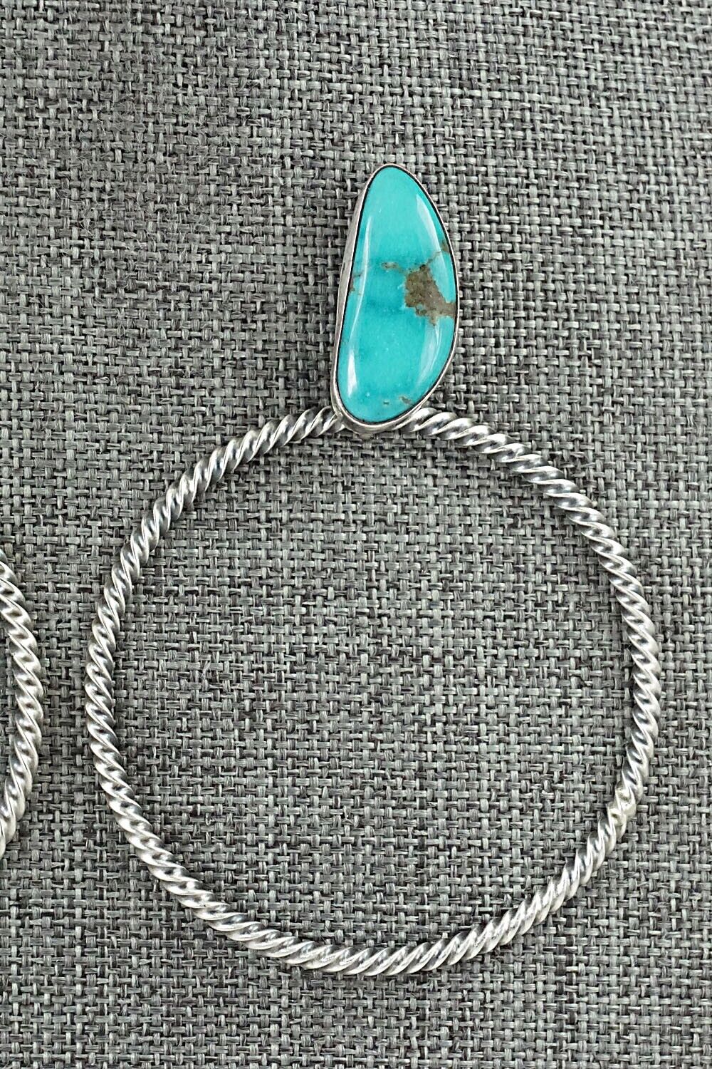 Turquoise & Sterling Silver Earrings - Verley Betone