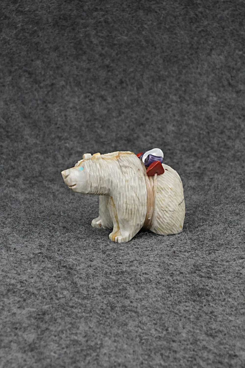 Bear Zuni Fetish Carving - Paulette & Farlan Quam