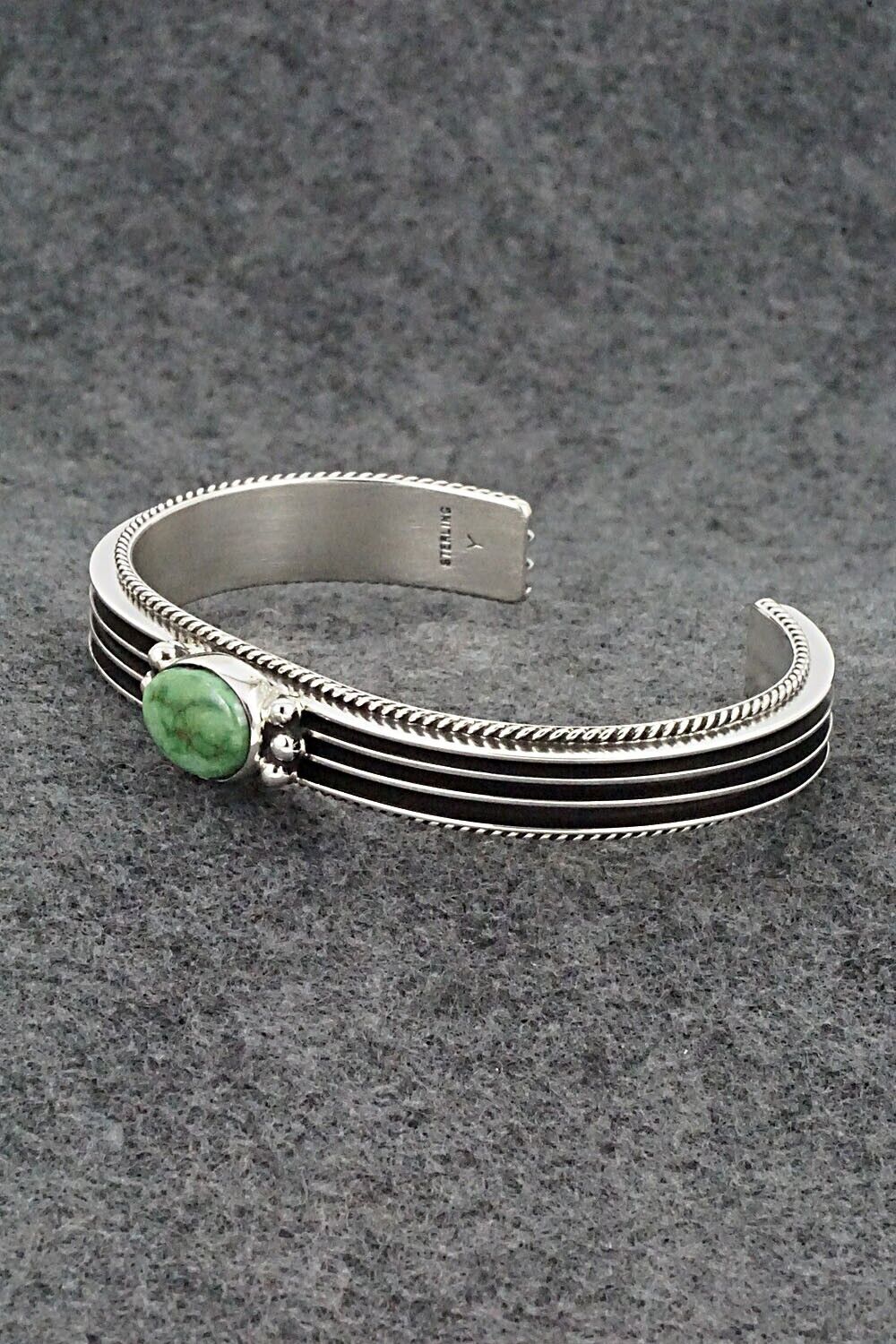 Turquoise & Sterling Silver Bracelet - Darrell Yazzie
