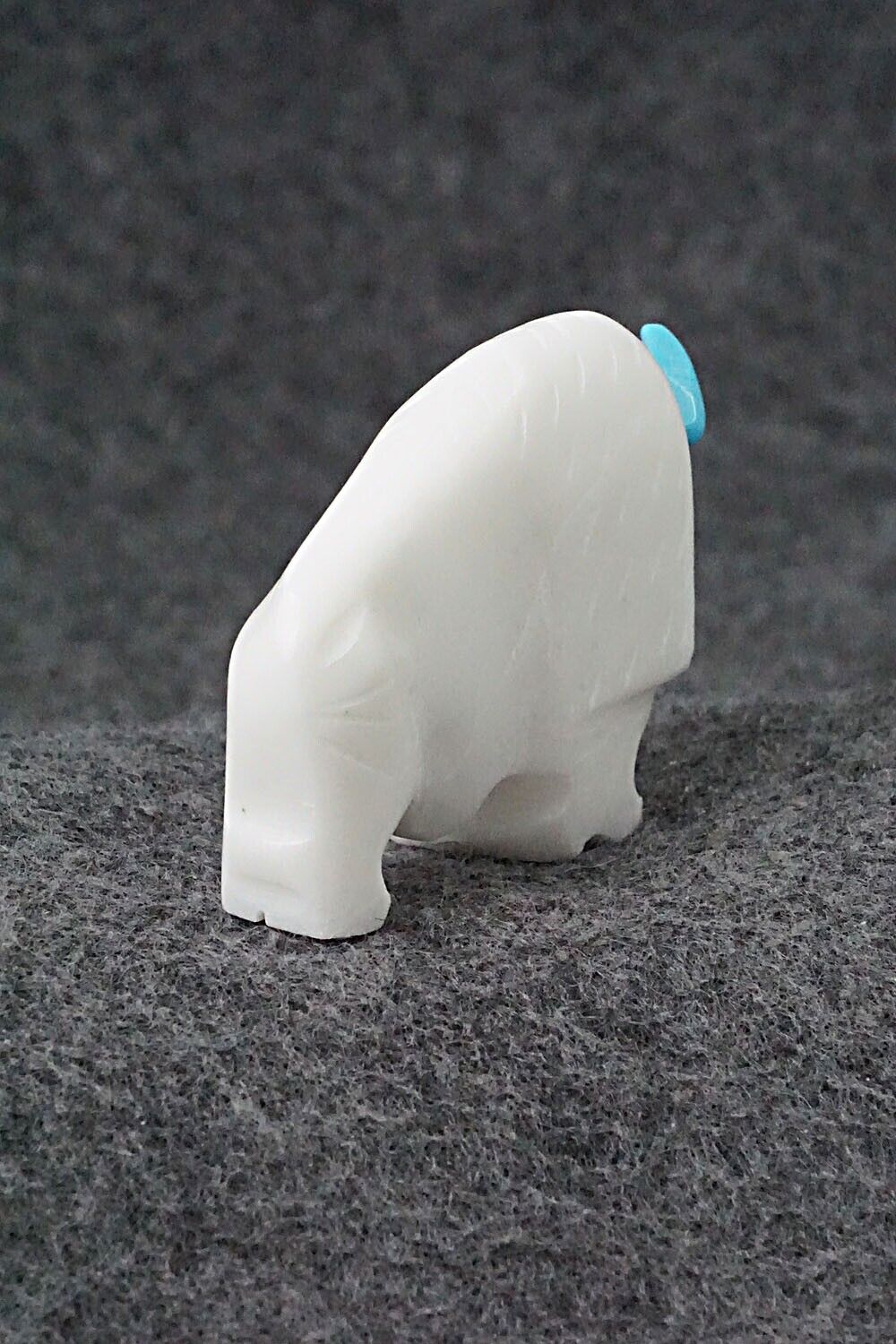 Buffalo Zuni Fetish Carving - Todd Etsate