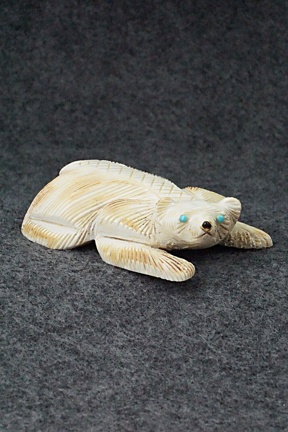 Badger Zuni Fetish Carving - Claudia Peina