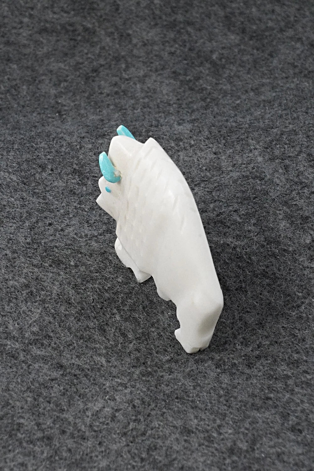 Buffalo Zuni Fetish Carving - Todd Etsate