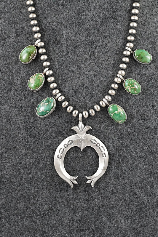 Turquoise & Sterling Silver Necklace - Latricia Largo