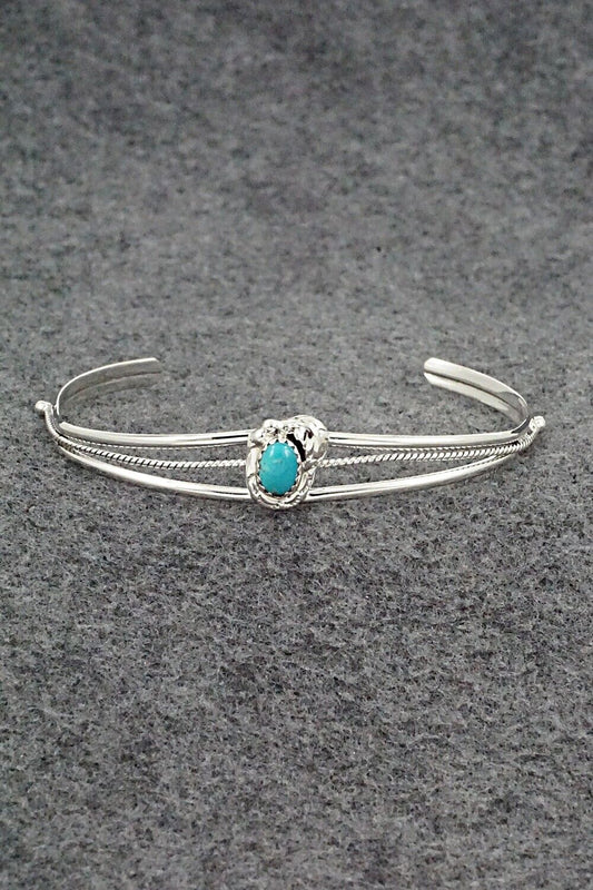 Turquoise & Sterling Silver Bracelet - Harris Largo