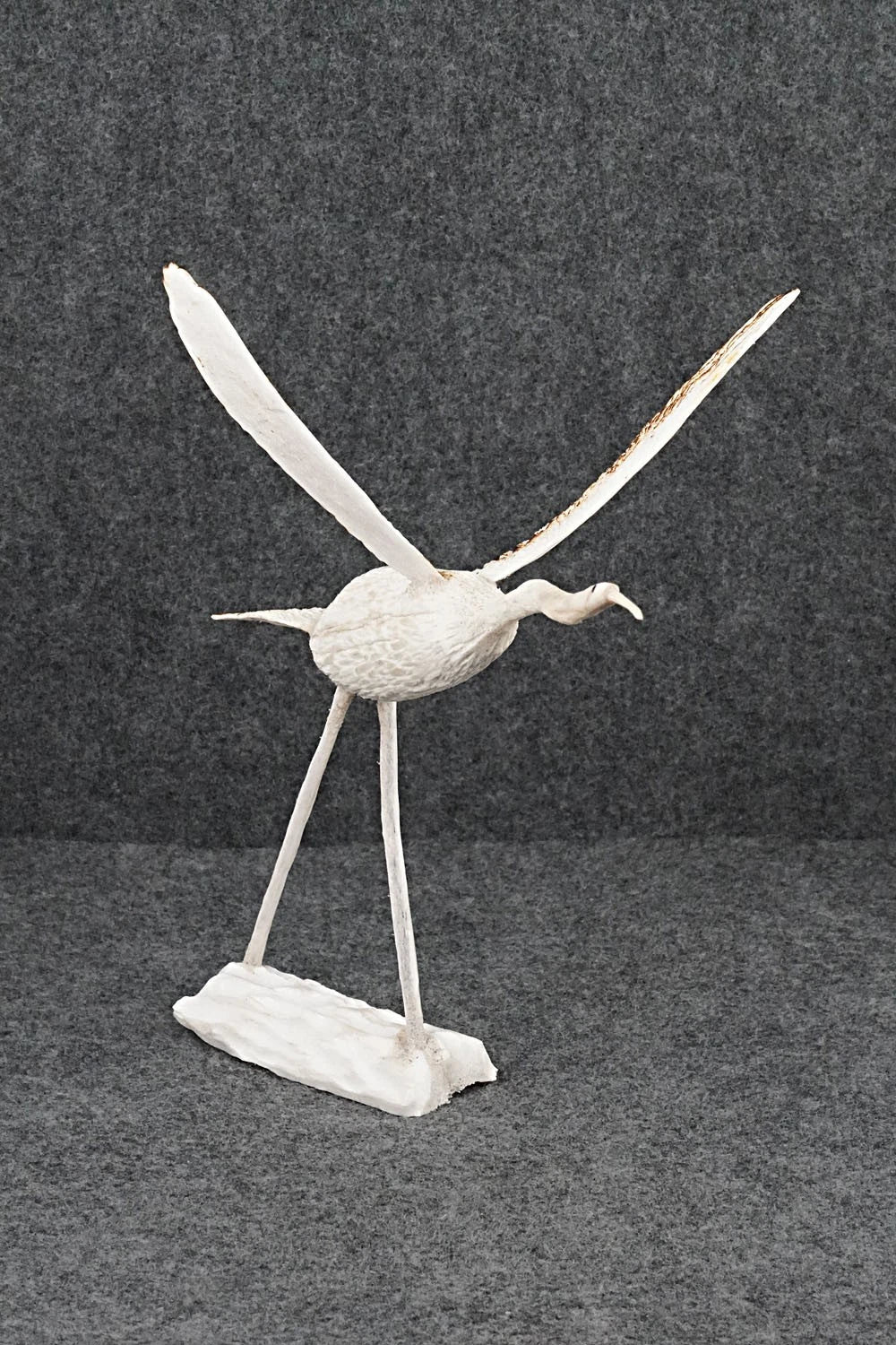 Sandhill Crane Zuni Fetish Carving - Ruben Najera