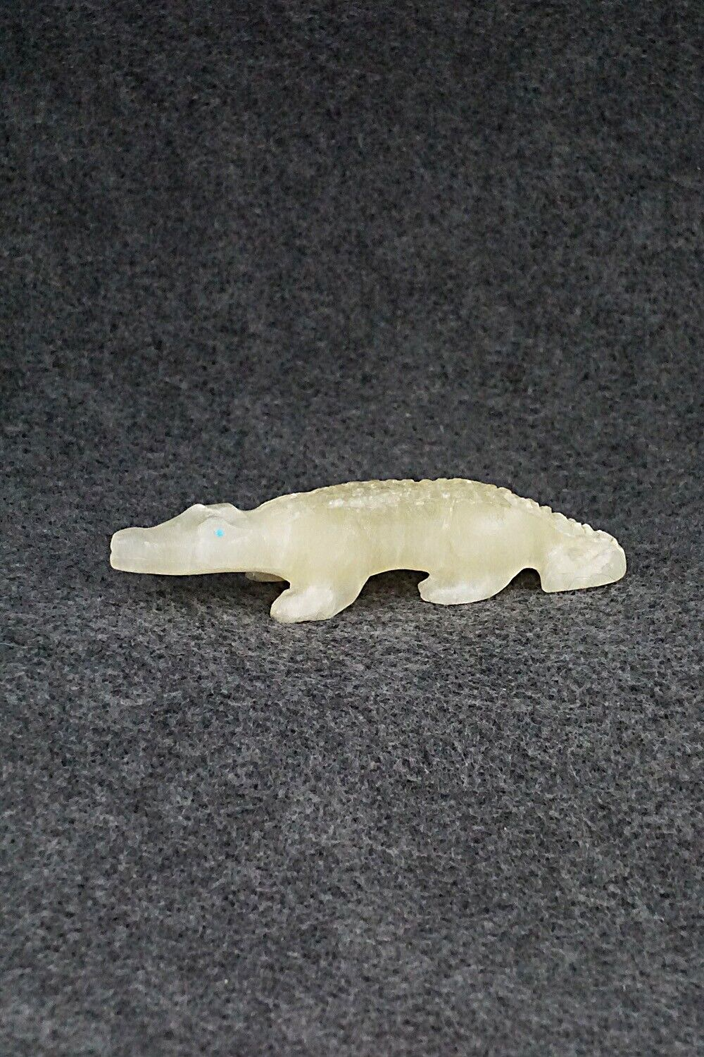 Alligator Zuni Fetish Carving - Lindsey Cheama