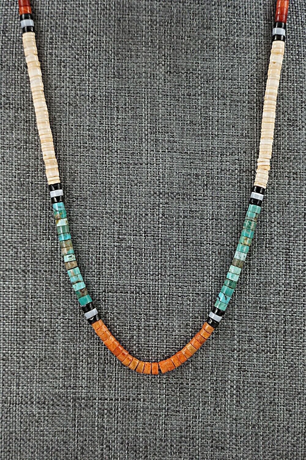 Multi-Stone Beaded Necklace - Joe Garcia