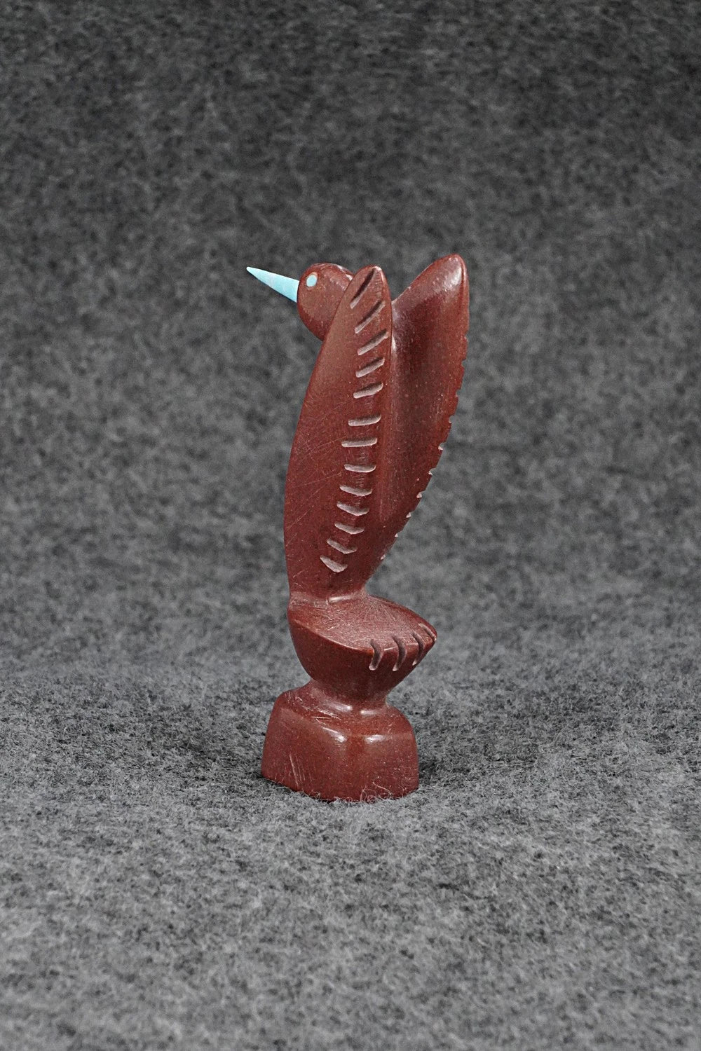 Hummingbird Zuni Fetish Carving - Brandon Phillips