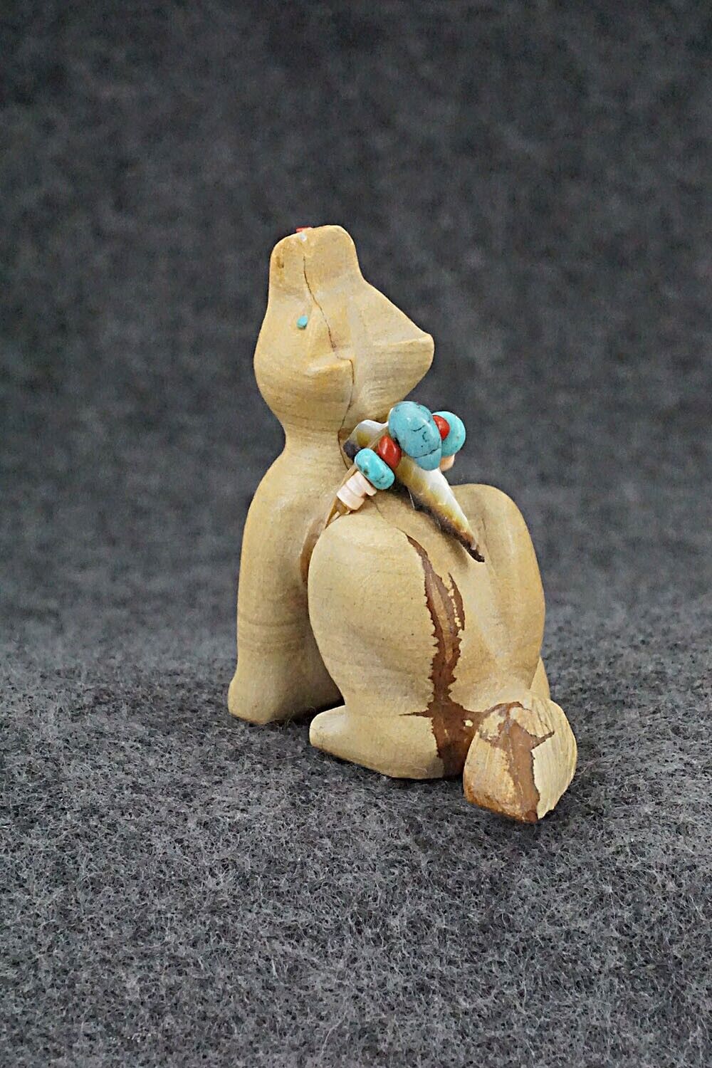 Wolf Zuni Fetish Carving - Douglas Martza