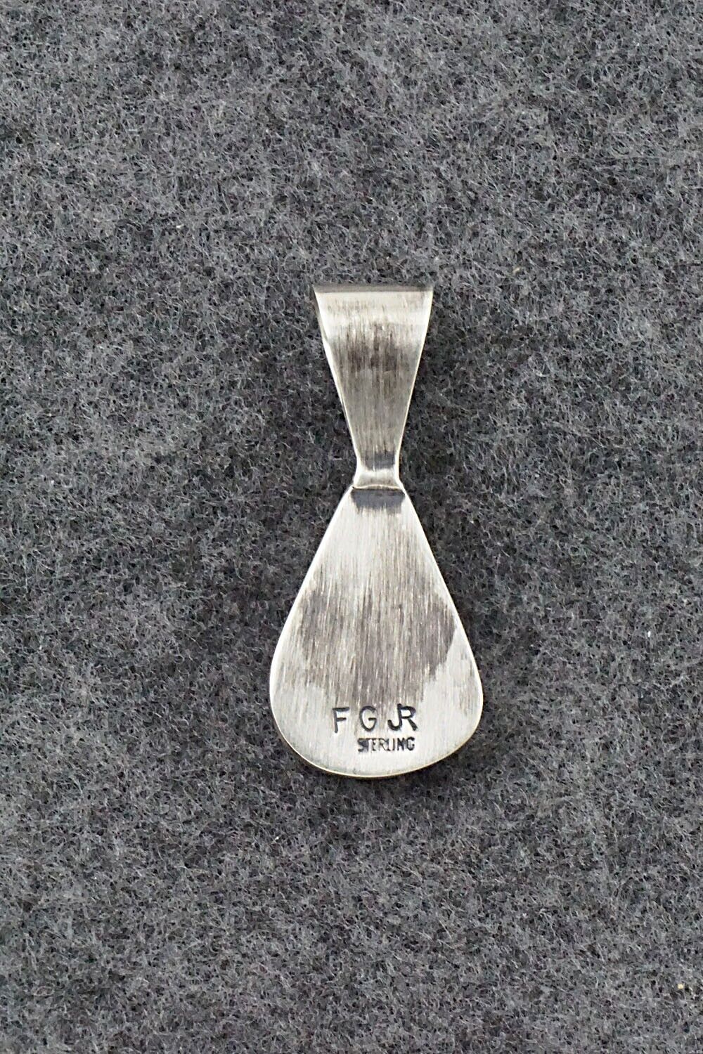 White Buffalo & Sterling Silver Pendant - Fred Guerro