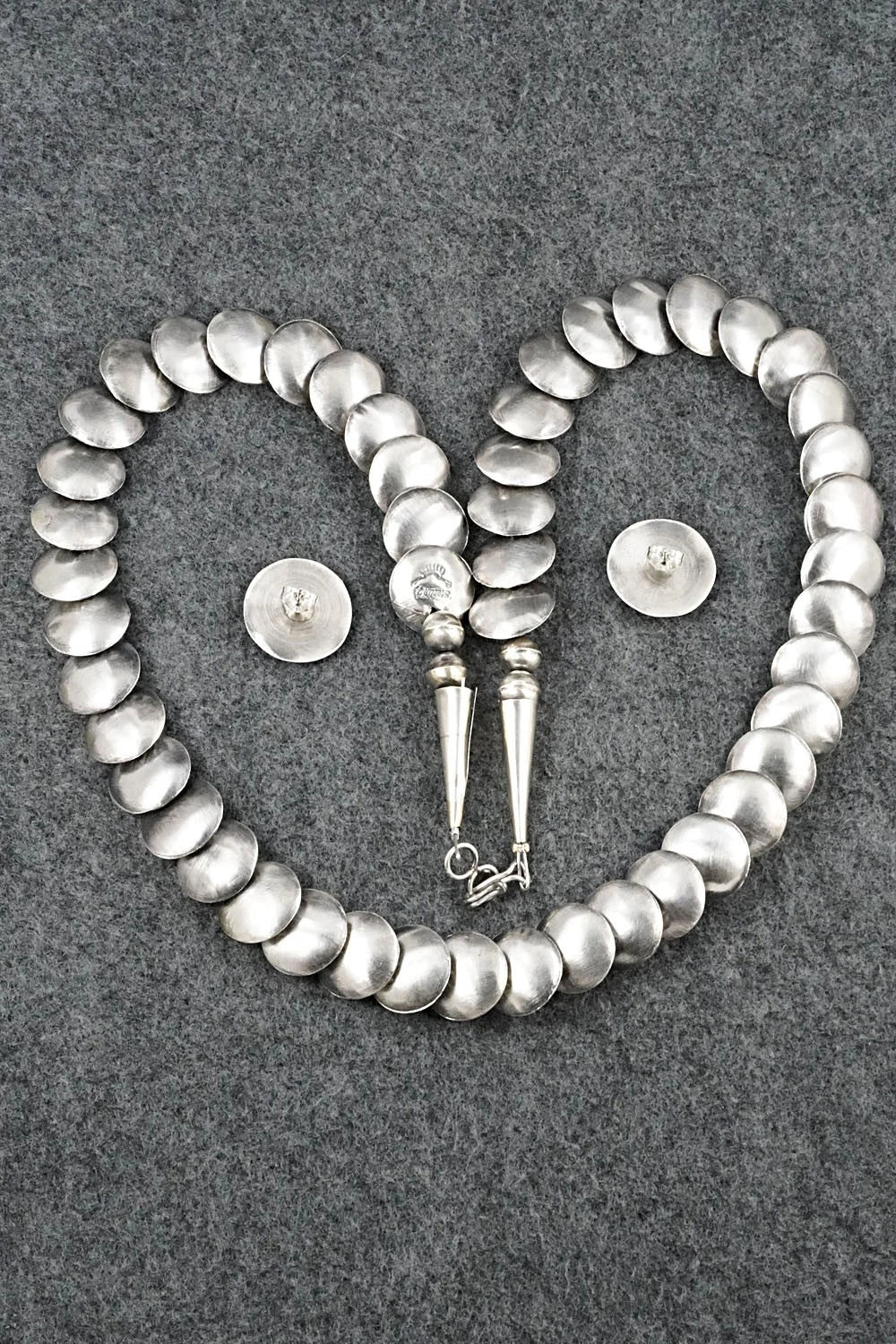Sterling Silver Necklace and Earrings Set - Tim Thompson