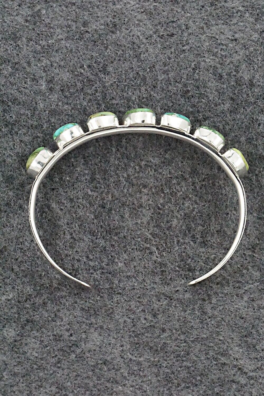 Turquoise & Sterling Silver Bracelet - Samuel Yellowhair