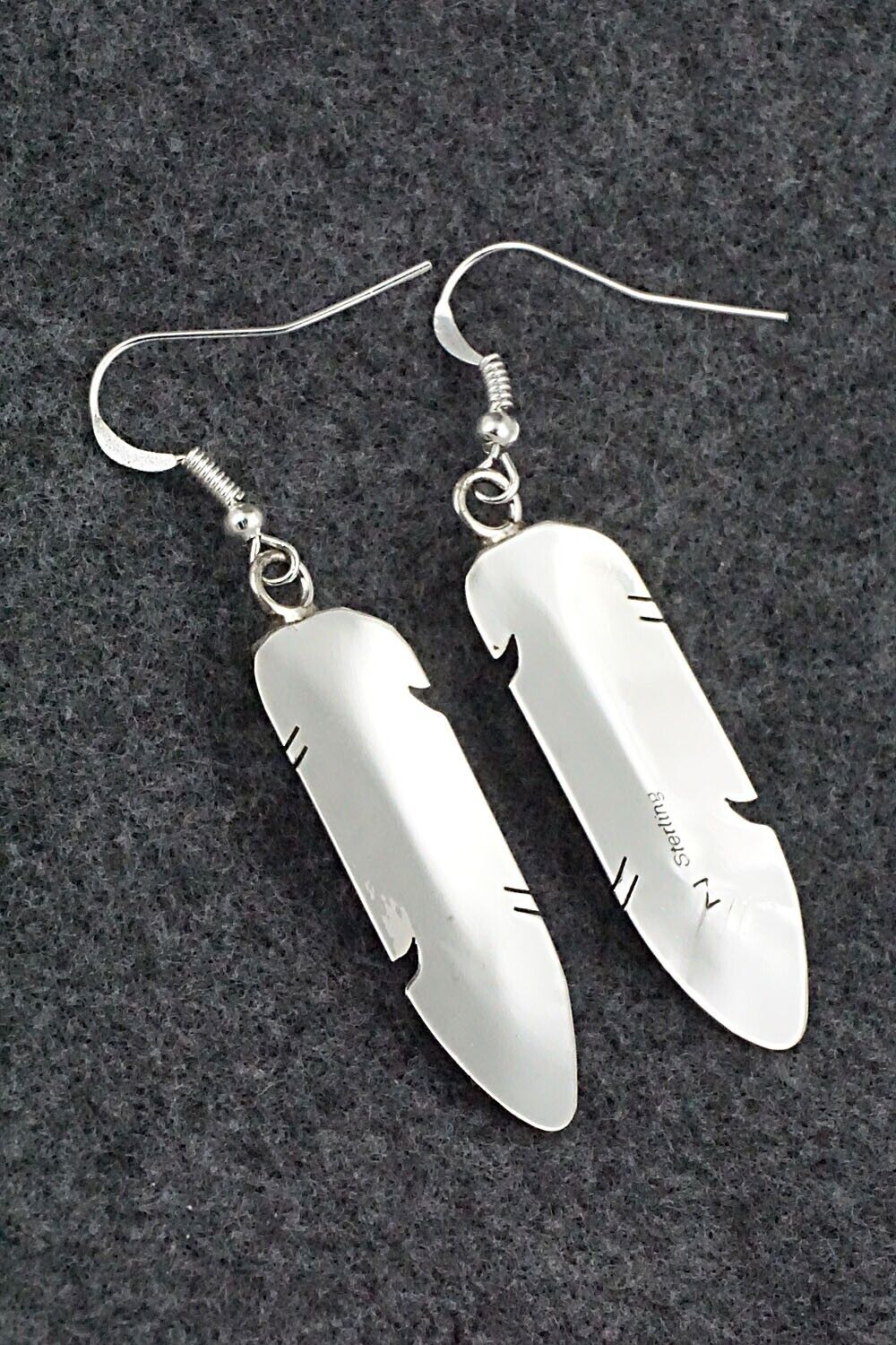 Multi-Stone & Sterling Silver Inlay Earrings - Marilyn Yazzie