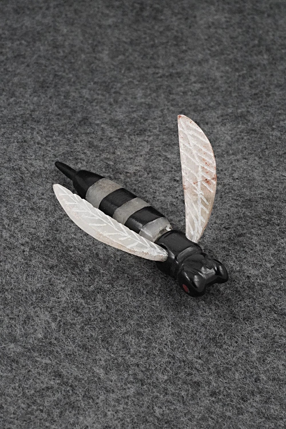 Bee Zuni Fetish Carving - Justin Red Elk