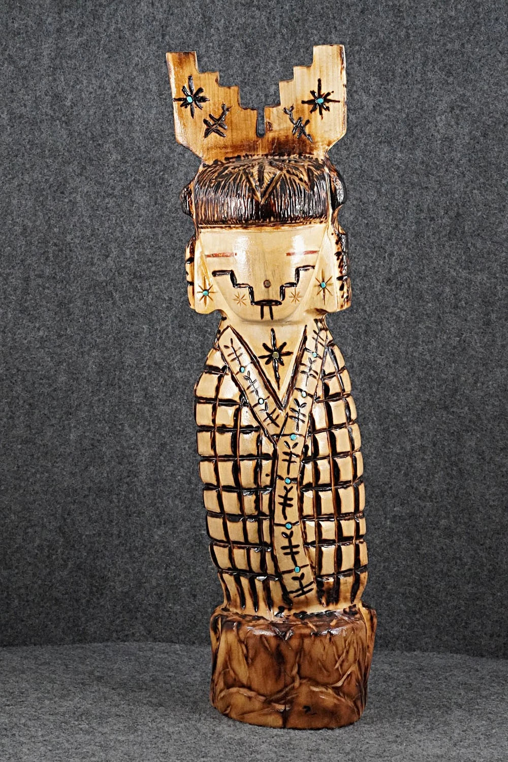 Corn Maiden Zuni Fetish Carving - Tony Mackel