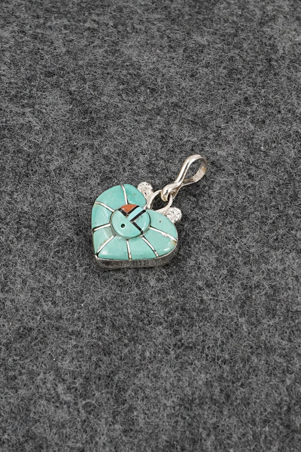 Multi-Stone & Sterling Silver Pendant - Ola Eriacho
