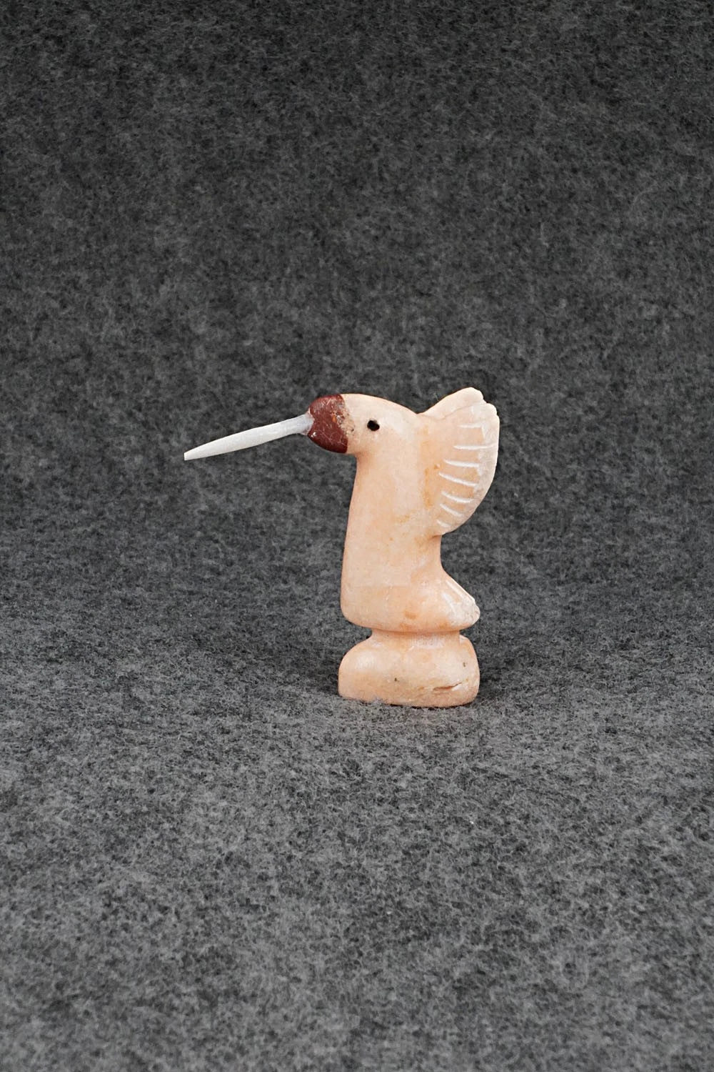 Hummingbird Zuni Fetish Carving - Justin Red Elk