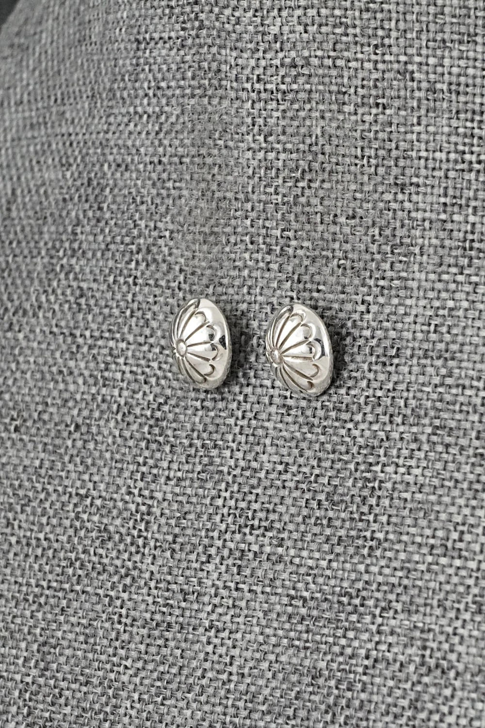 Sterling Silver Earrings - Marie Yazzie