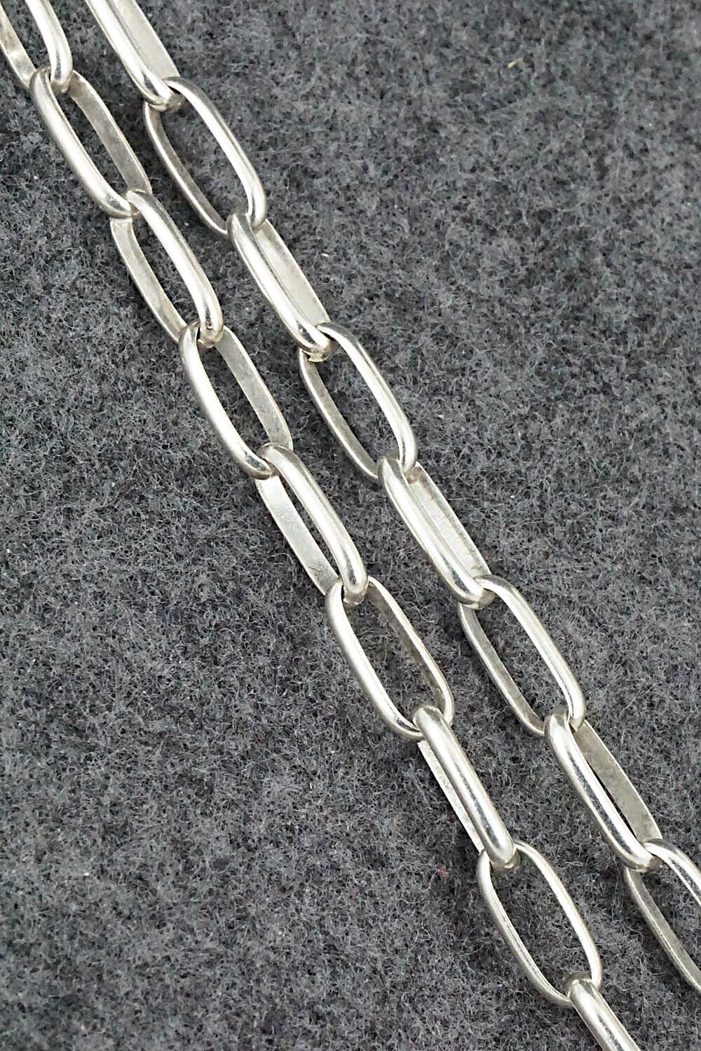 Sterling Silver Chain Necklace 24" - Sally Shurley