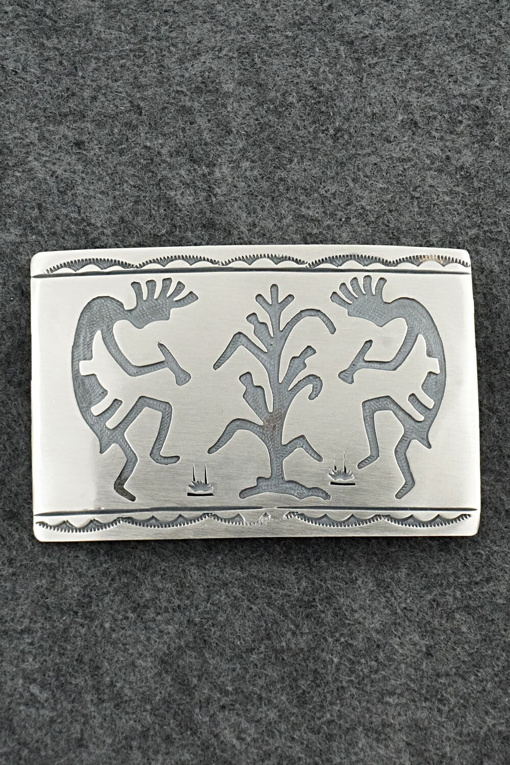 Sterling Silver Belt Buckle - Ralph Bia Jr.