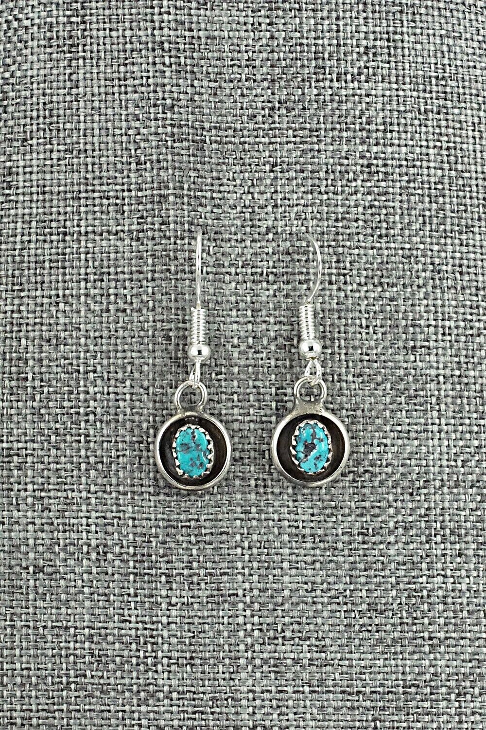 Turquoise & Sterling Silver Squash Blossom Set - Phil Garcia
