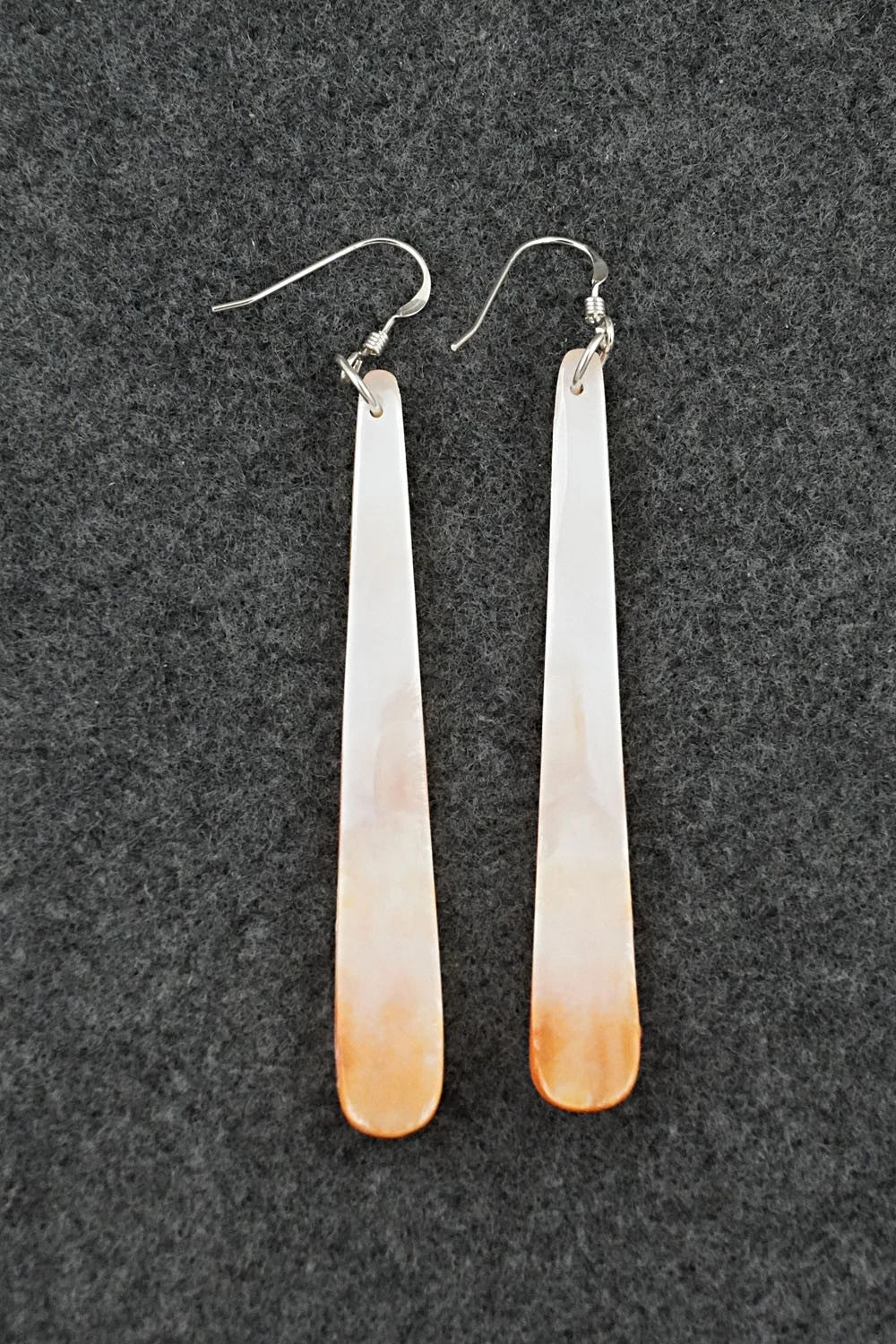 Spiny Oyster, Turquoise & Sterling Silver Earrings - Jesus Espino