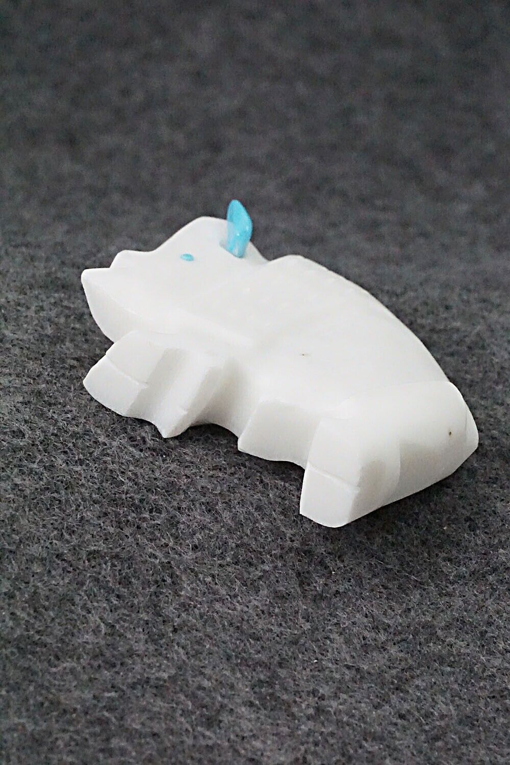 Buffalo Zuni Fetish Carving - Todd Etsate