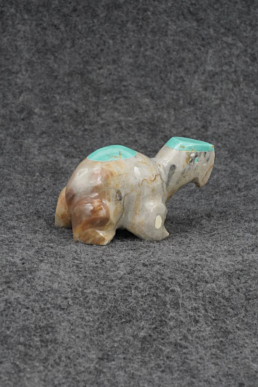 Turtle Zuni Fetish Carving - Enrike Leekya