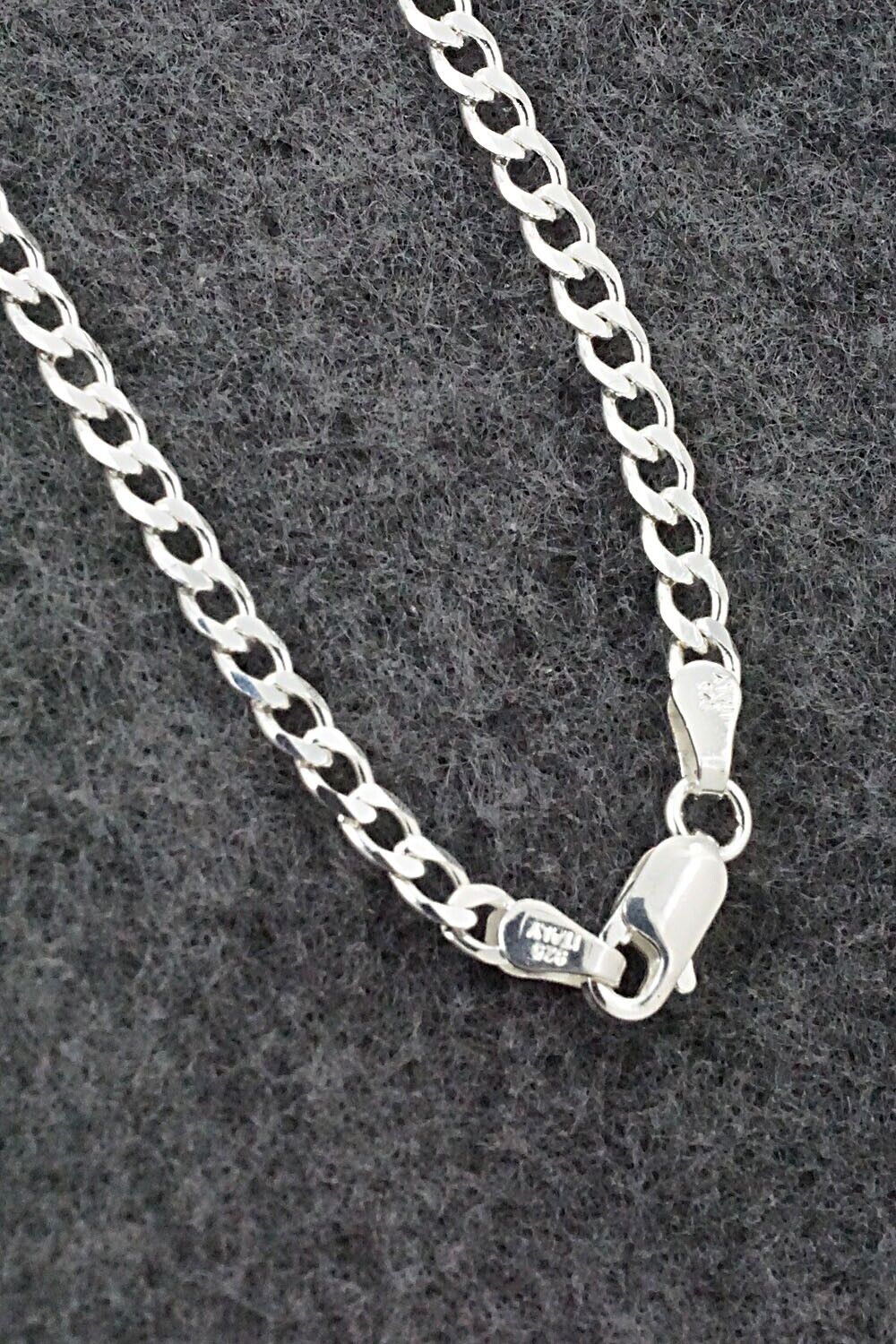 Sterling Silver Chain Necklace - Sterling Silver 16"