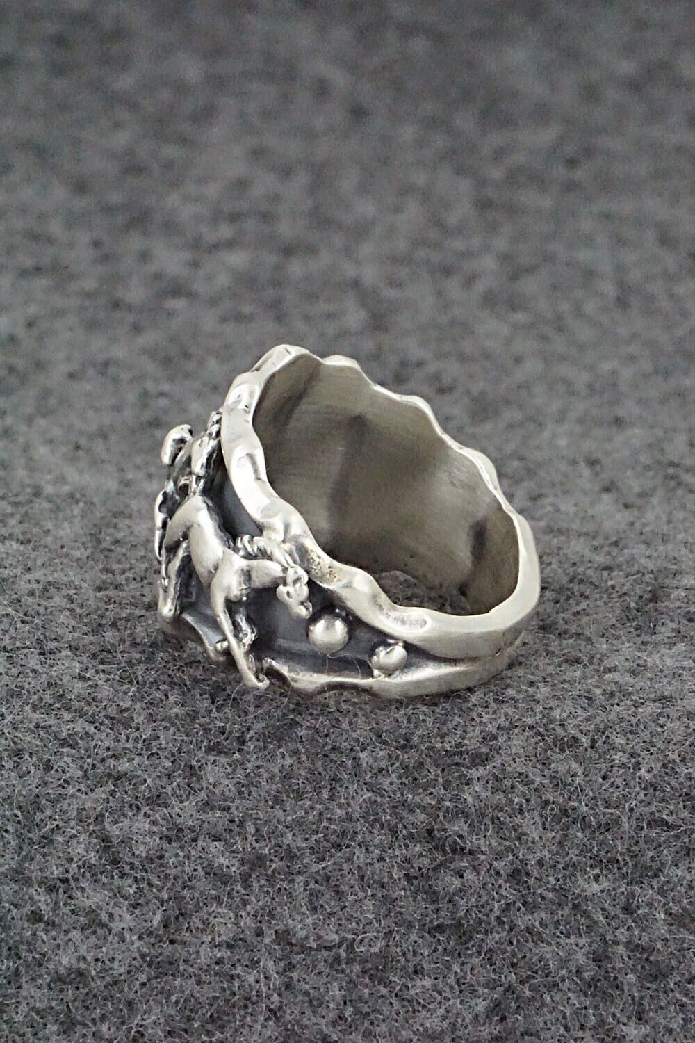 Sterling Silver Ring - Genevieve Francisco - Size 9.5