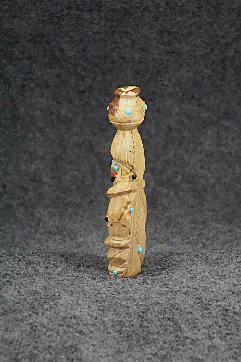 Corn Maiden Zuni Fetish Carving - Danette Laate