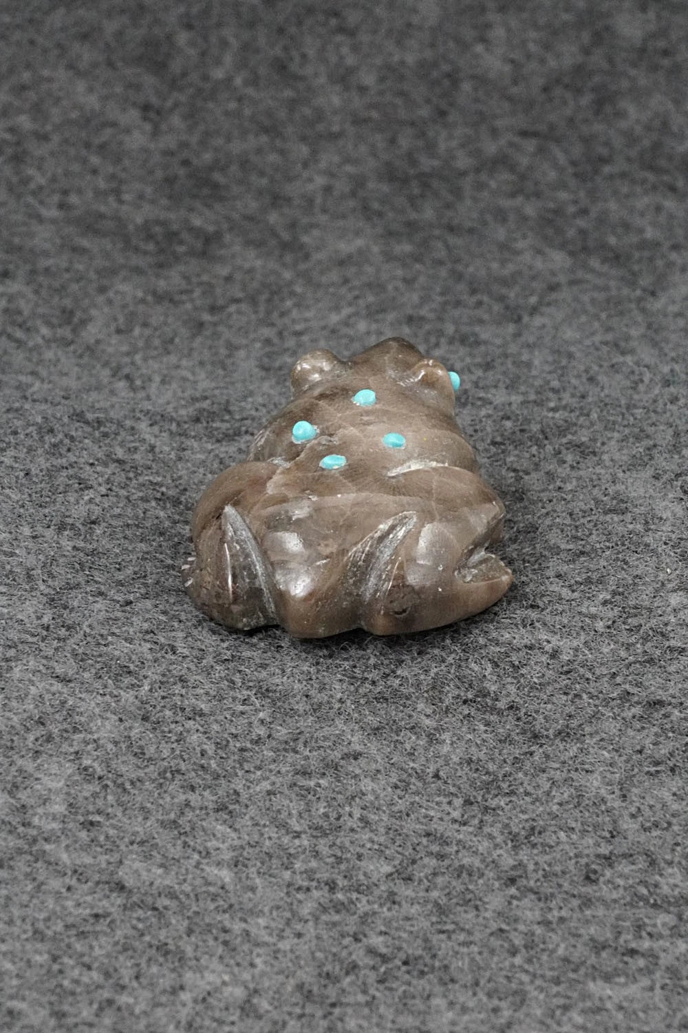 Frog Zuni Fetish Carving - Ronnie Lunasee