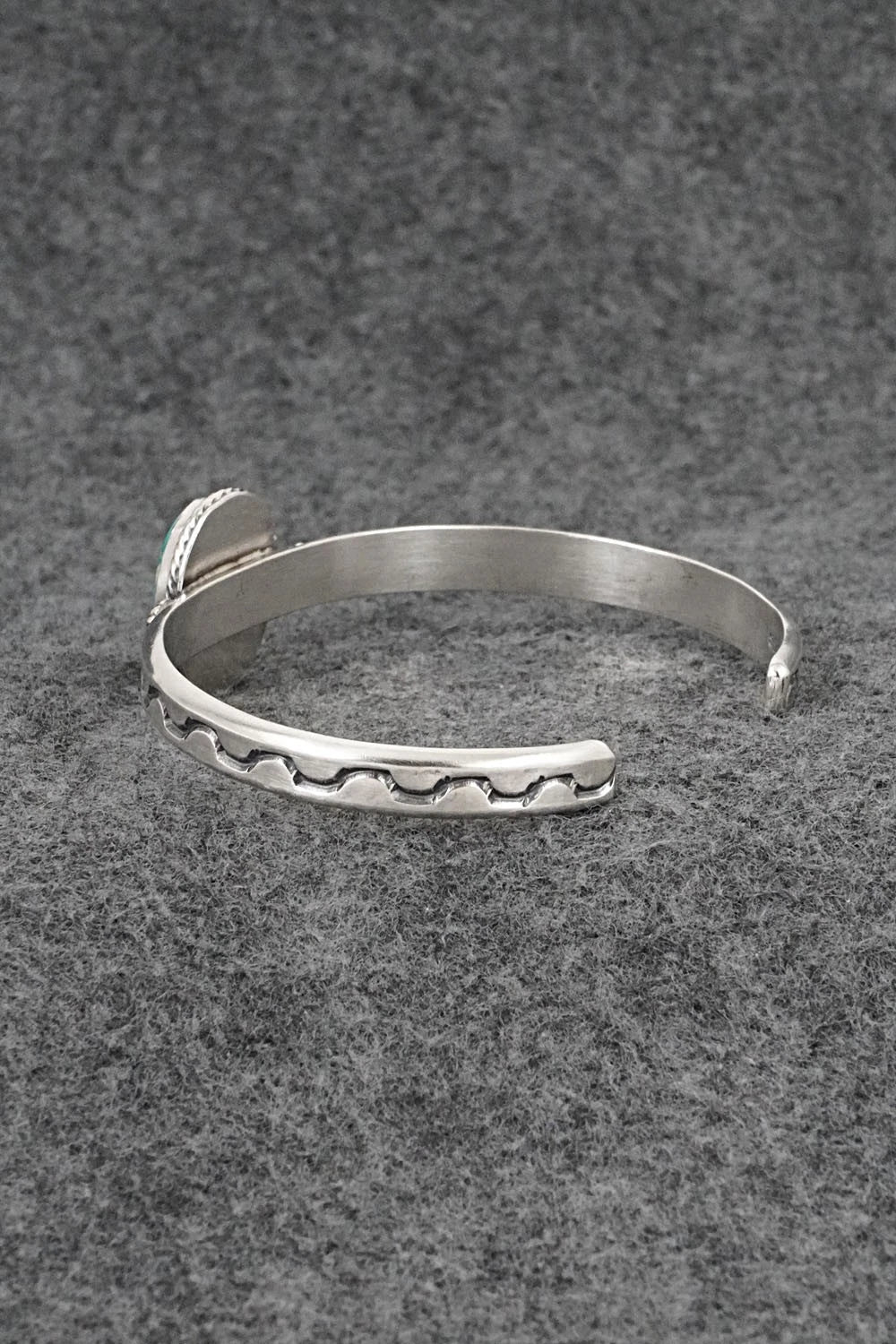 Turquoise & Sterling Silver Bracelet - Samuel Yellowhair
