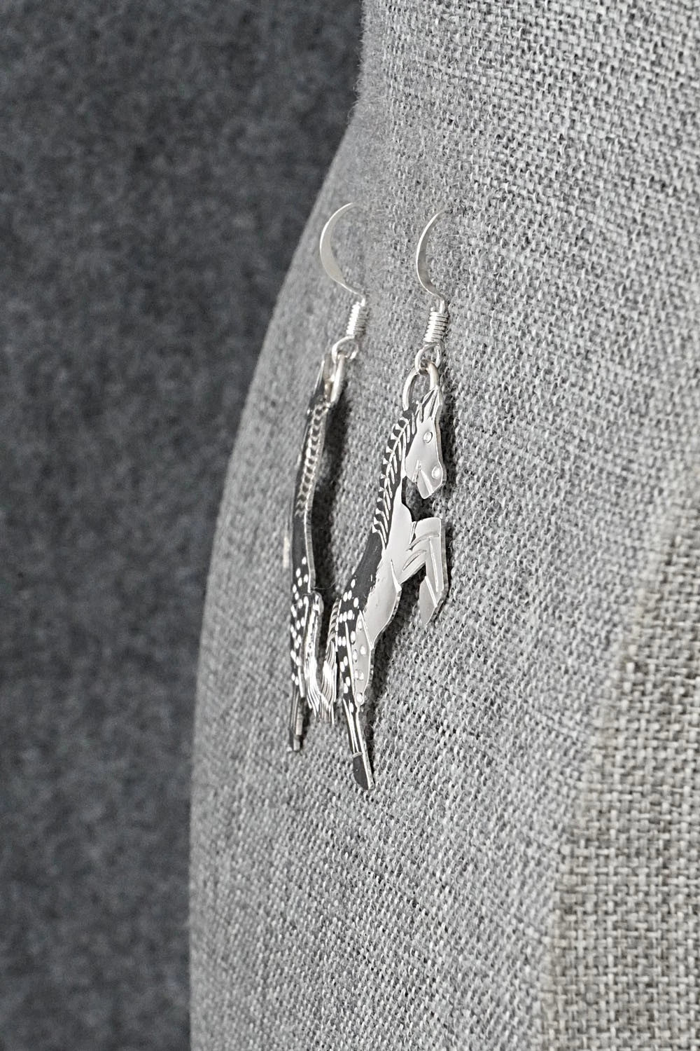 Sterling Silver Earrings - Louise Yazzie