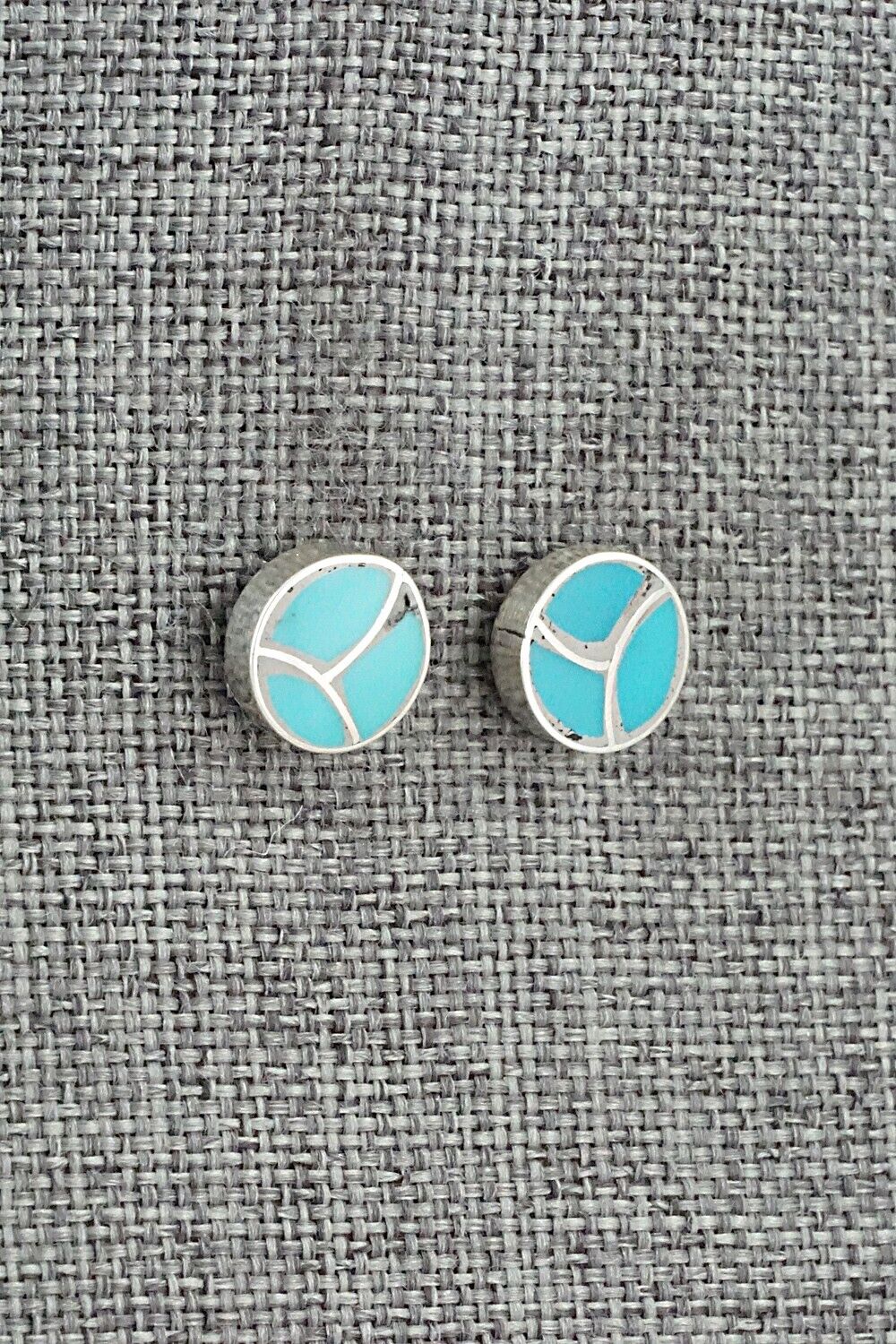 Turquoise & Sterling Silver Earrings - Lynelle Johnson