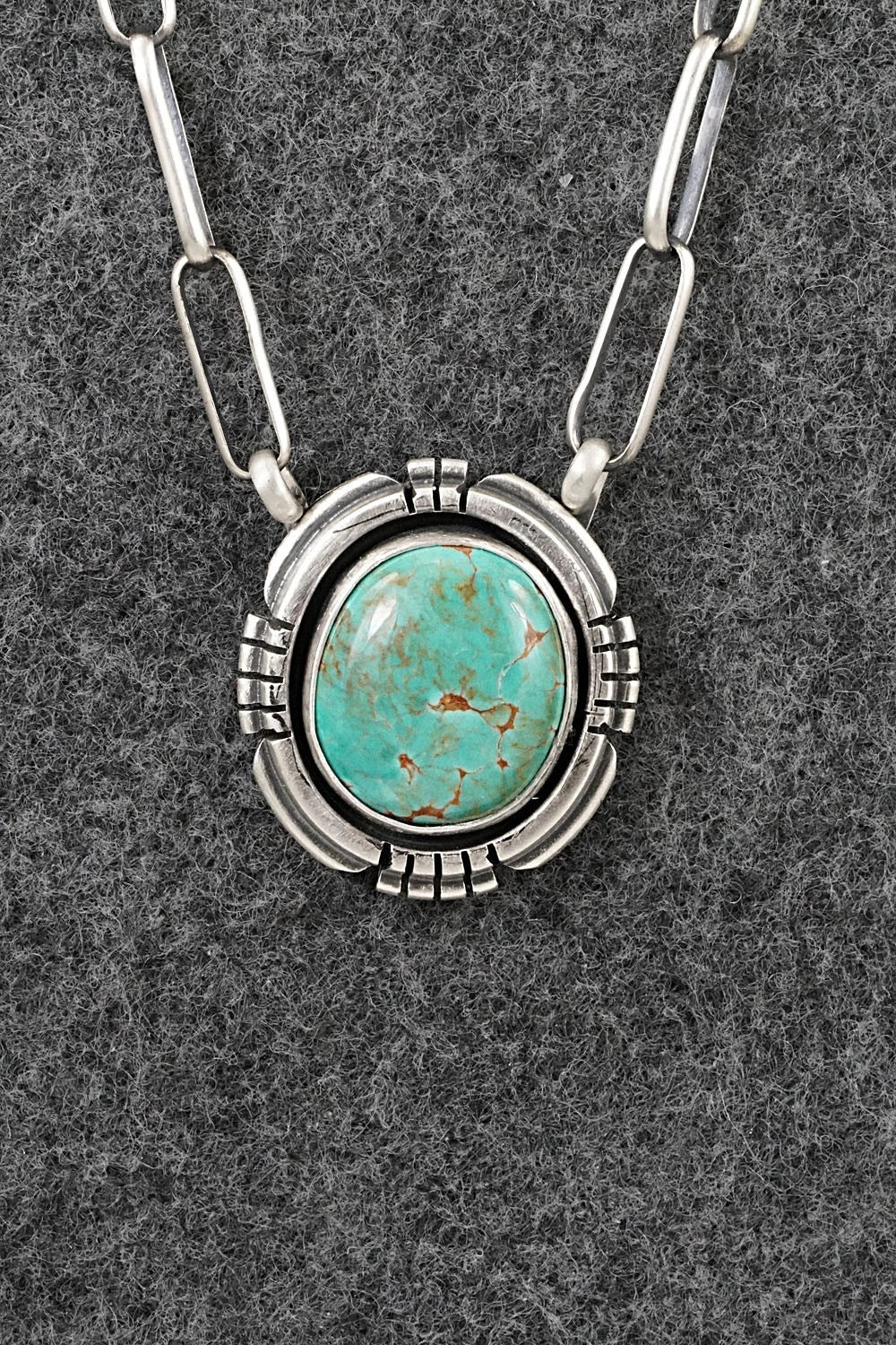 Turquoise & Sterling Silver Necklace - Daniel Benally