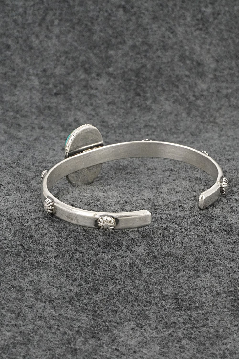 Turquoise & Sterling Silver Bracelet - Samuel Yellowhair