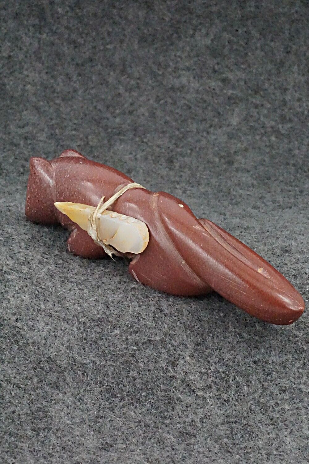Mountain Lion Zuni Fetish Carving - Justin Red Elk