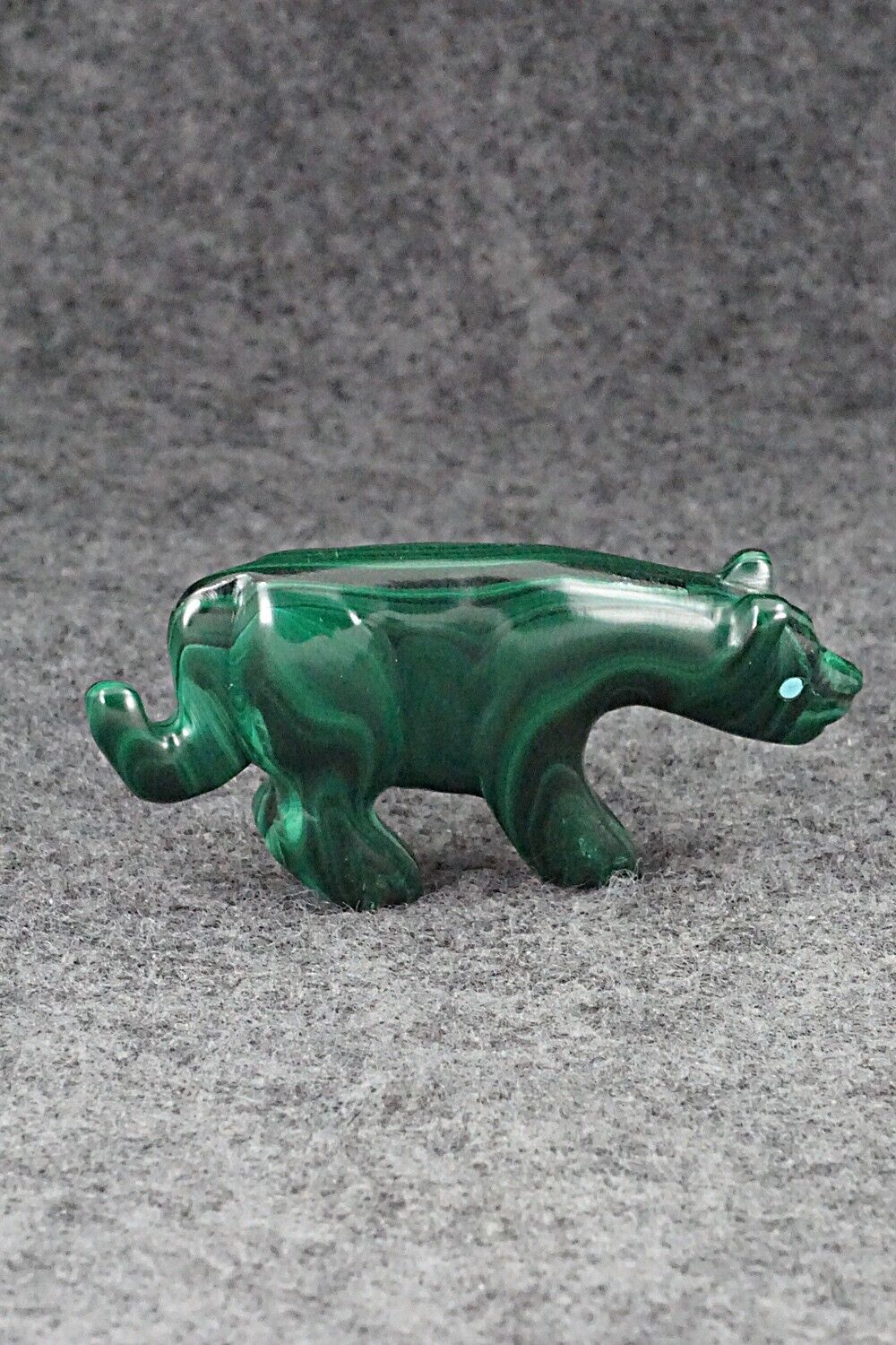 Mountain Lion Zuni Fetish Carving - Andres Quandelacy