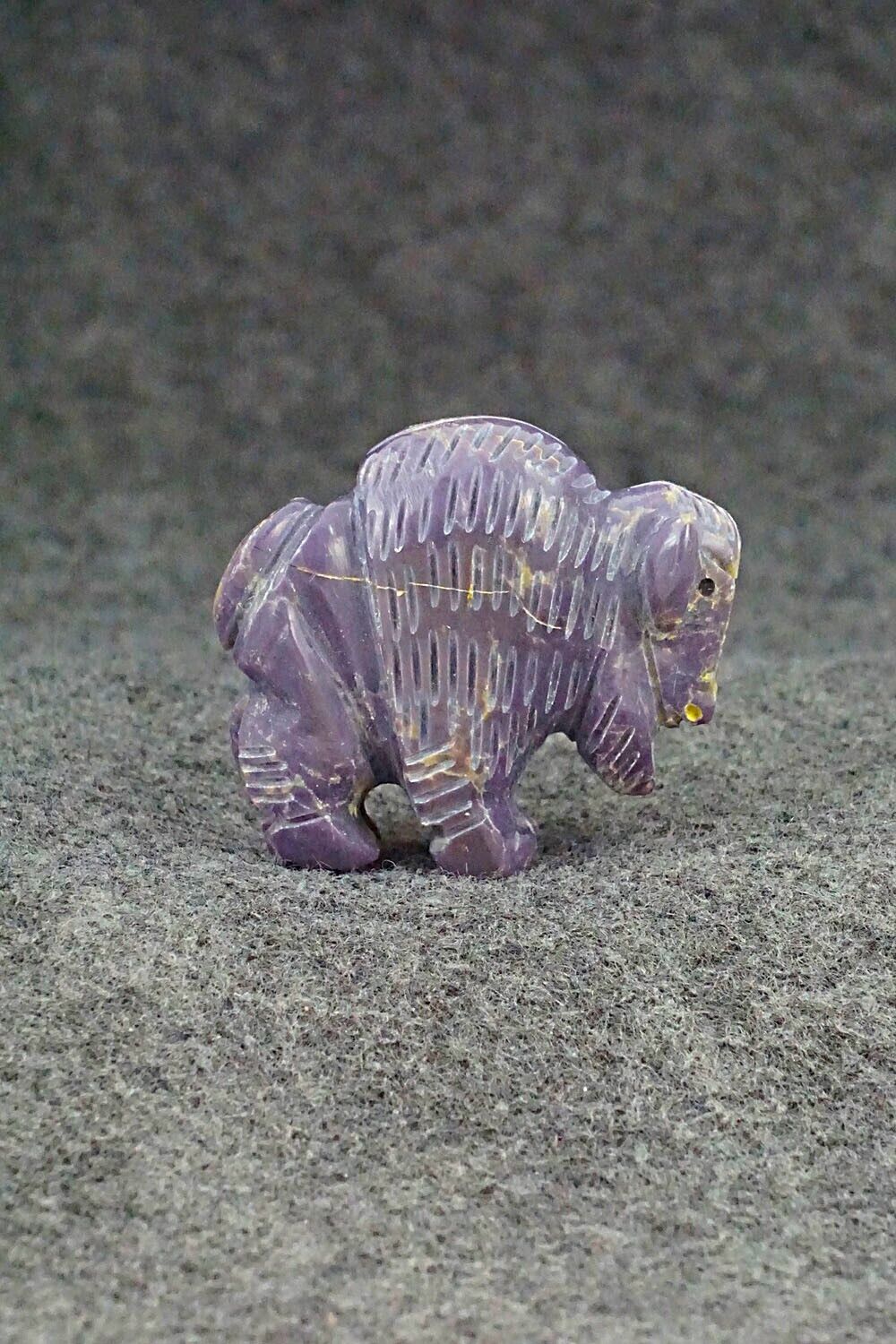 Buffalo Fetish Carving - Albert Livingston