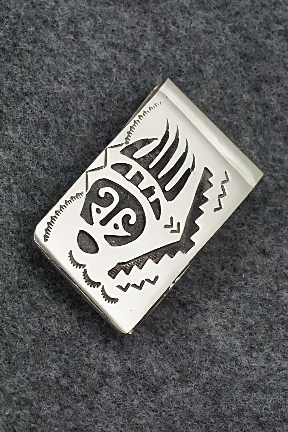 Sterling Silver & Stainless Steel Money Clip - Ralph Bia