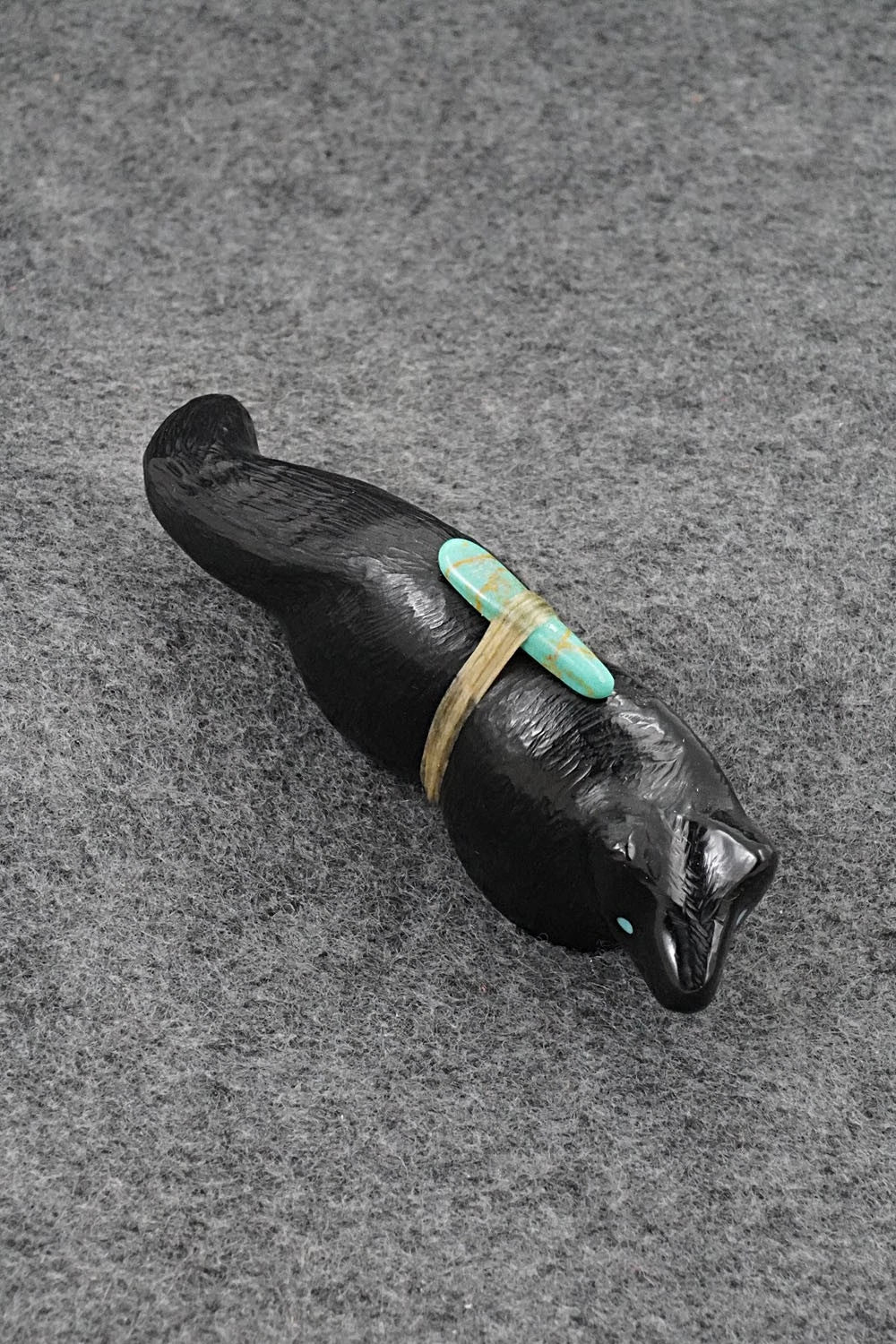 Wolf Zuni Fetish Carving - Herbert Halate