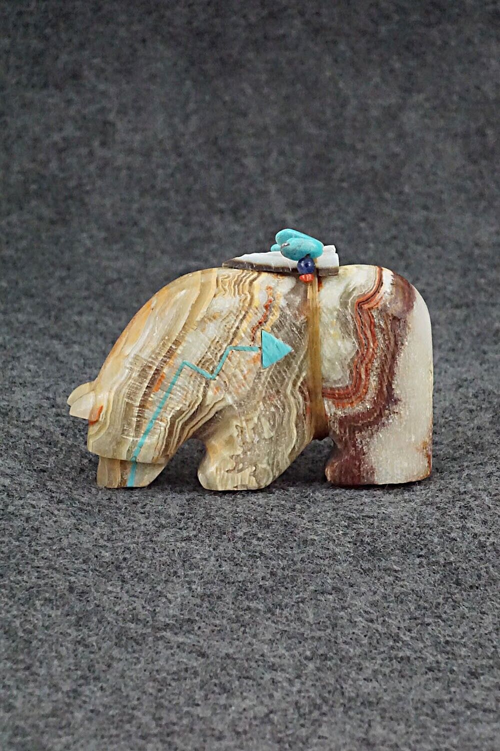 Bear Zuni Fetish Carving - Douglas Martza