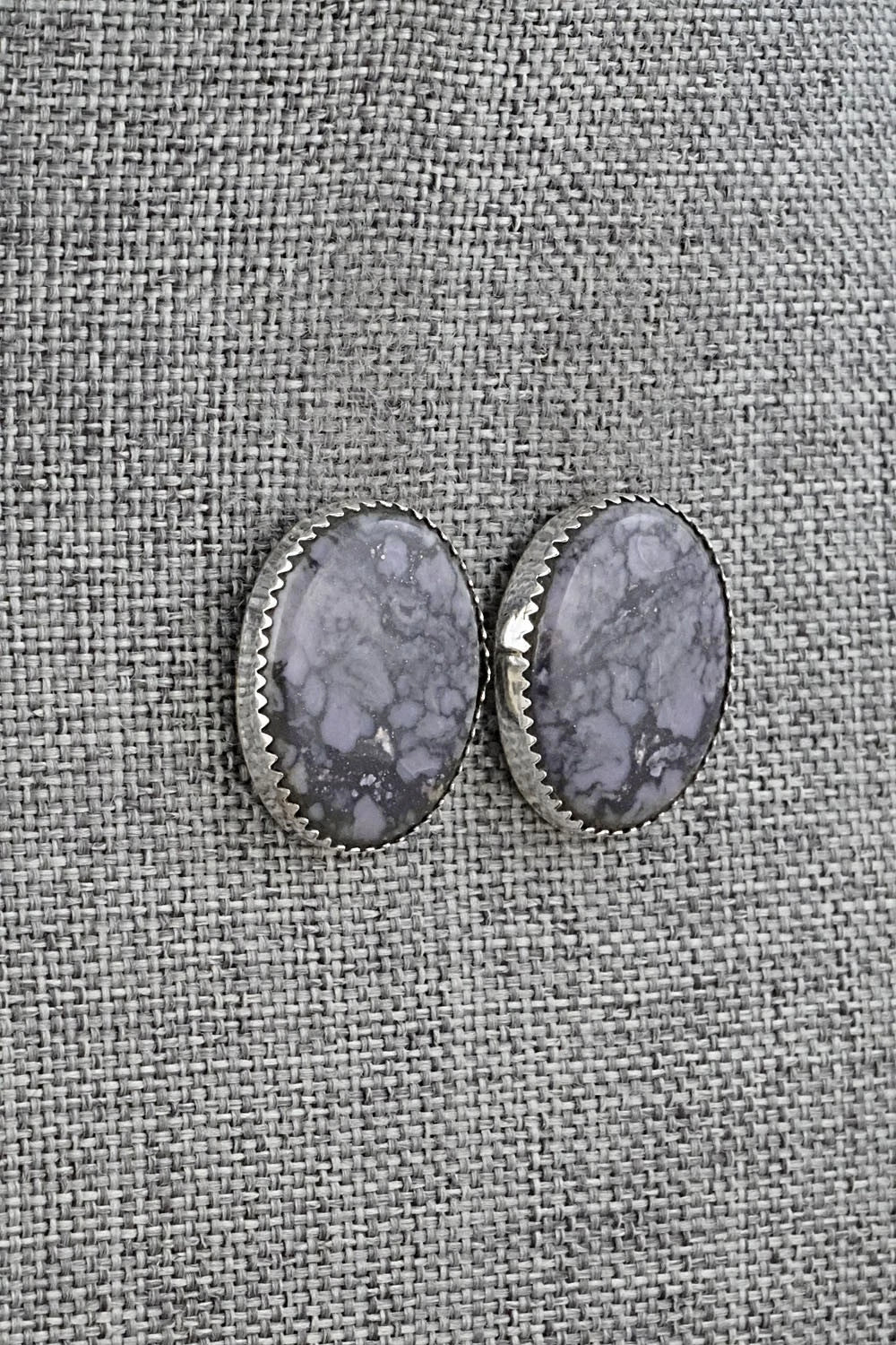 Morado & Sterling Silver Earrings - Murray Hannaweeka