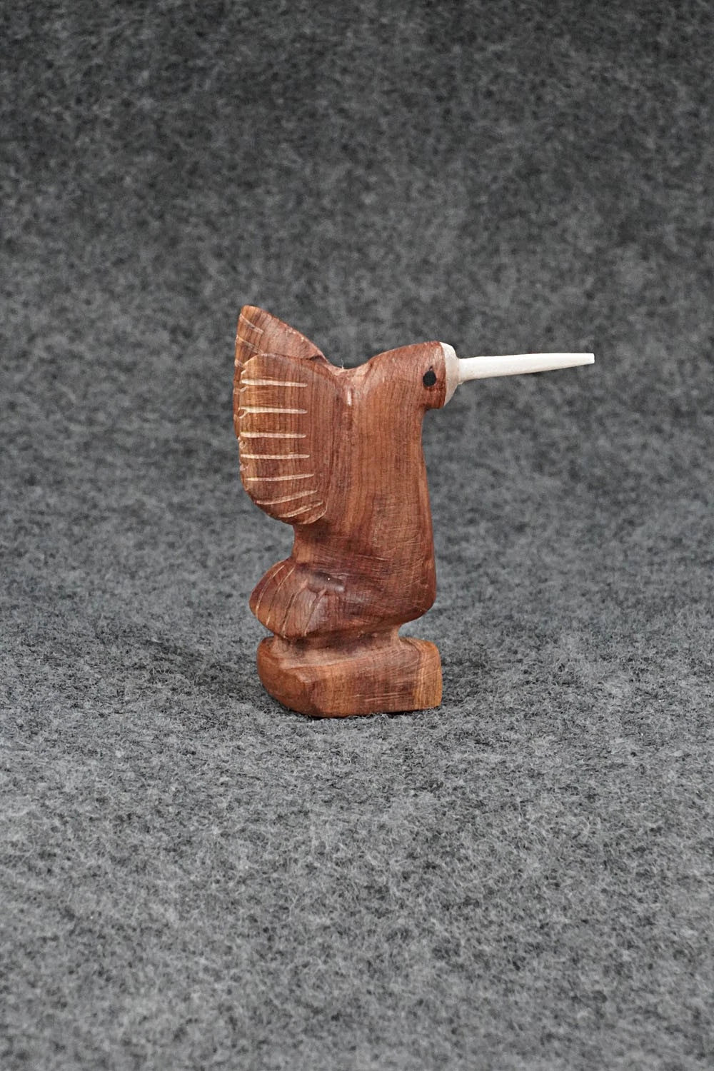 Hummingbird Zuni Fetish Carving - Justin Red Elk